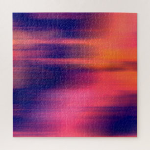 Puzzle Aura Dégradé Pastel Rêveur Flou Abstrait
