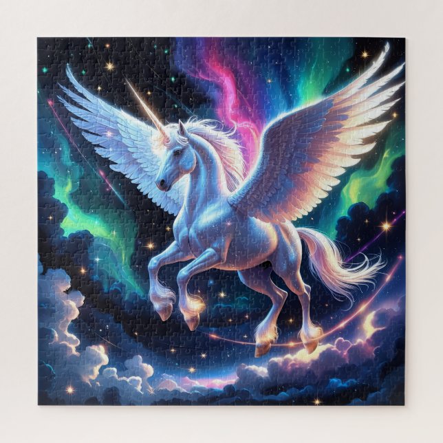 Puzzle Aurora céleste Pegasus (Vertical)