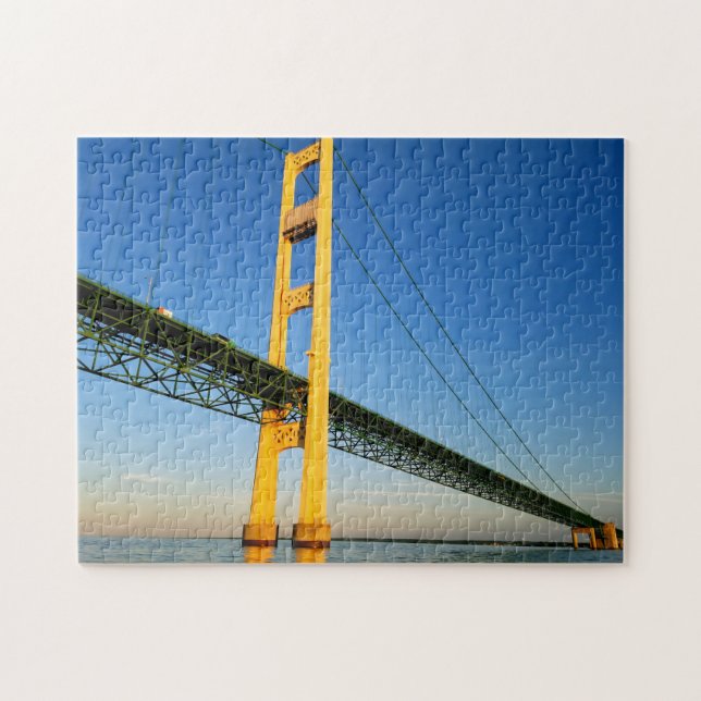 Puzzle aus dem Foto der Creative Mackinaw Bridge (Horizontal)