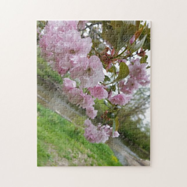 Puzzle aus der Blume von Creative Light Pink (Vertikal)