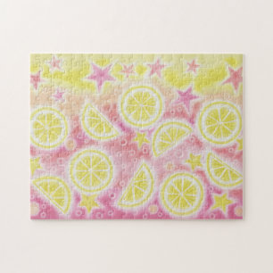 Puzzle aus Pink-Lemonade