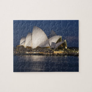 Puzzle Australie, Sydney. Opéra de nuit le