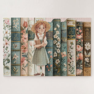 Puzzle Auteur de livres   Anne des pignons verts   Livres