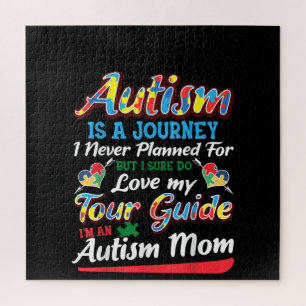 Puzzle Autiste L'Autisme Est Un Voyage Que Je N'Ai Jama