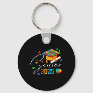Puzzle Autistic Senior 2025 Autismus Abschluss Boy Schlüsselanhänger