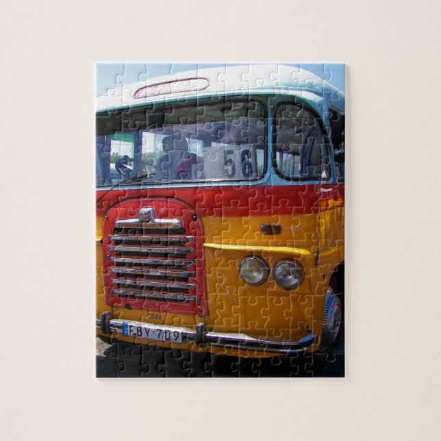 Puzzle Autobus vintage (Vertical)