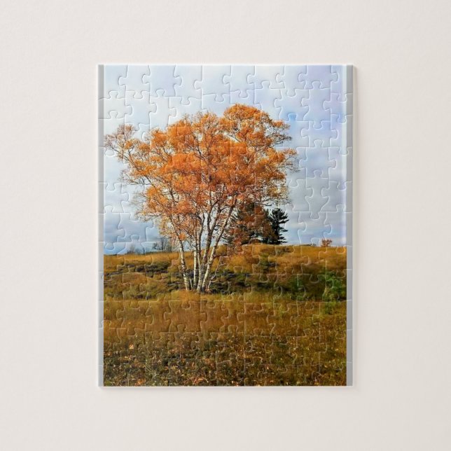 Puzzle Automne au lac Michigan (Vertical)