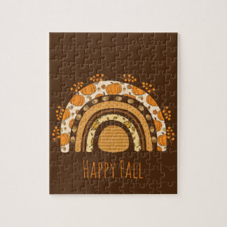 Puzzle Automne/Automne Arc en arc-en-ciel