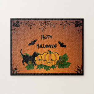 Puzzle Automne, Joyeux Halloween !