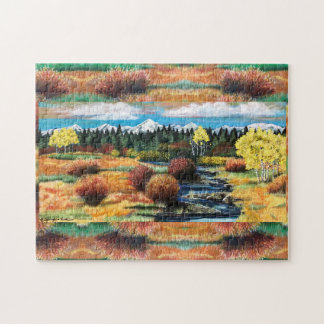 Puzzle automne Meadow Goodluck