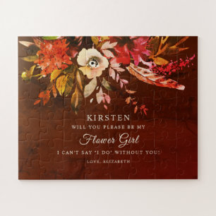 Puzzle Automne Splendor Automne Floral Be My Flower Girl