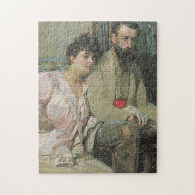 Puzzle Autoportrait avec femme (par Frantisek Kupka) (Vertical)