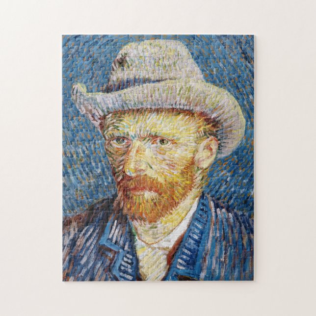 Puzzle Autoportrait avec l'art de Vincent van Gogh de (Vertical)