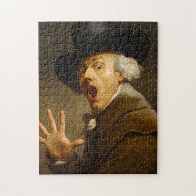 Puzzle Autoportrait, La surprise de Joseph Ducreux (Vertical)