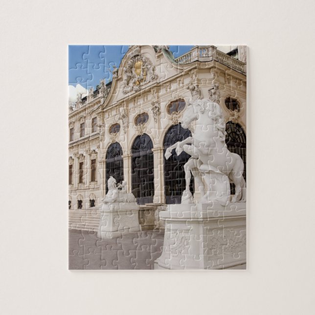 Puzzle Autriche, Vienne, Palais du Belvédère, Haute (Vertical)