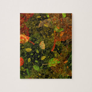 Puzzle Autumn colorful decorative design