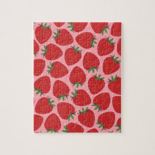 Puzzle aux fraises