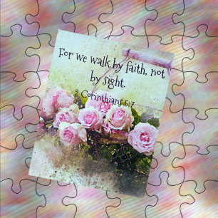 Puzzle avec boîte-cadeau, Marcher dans la foi