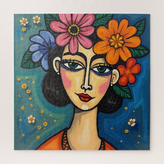 Puzzle avec design artistique élégant (Vertical)