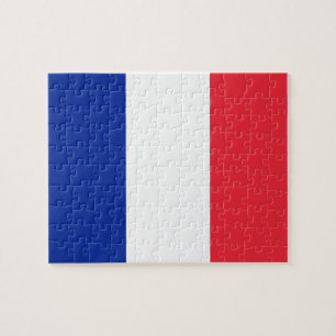 Puzzle avec Drapeau de France