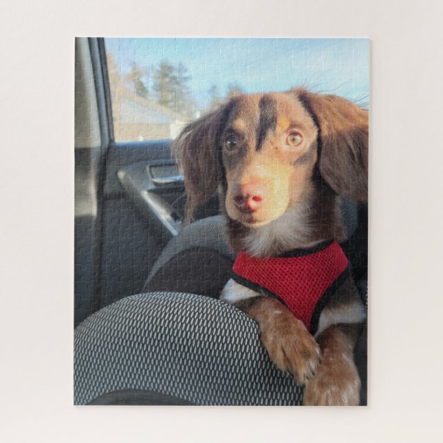 puzzle avec Kio le chiot (Vertical)