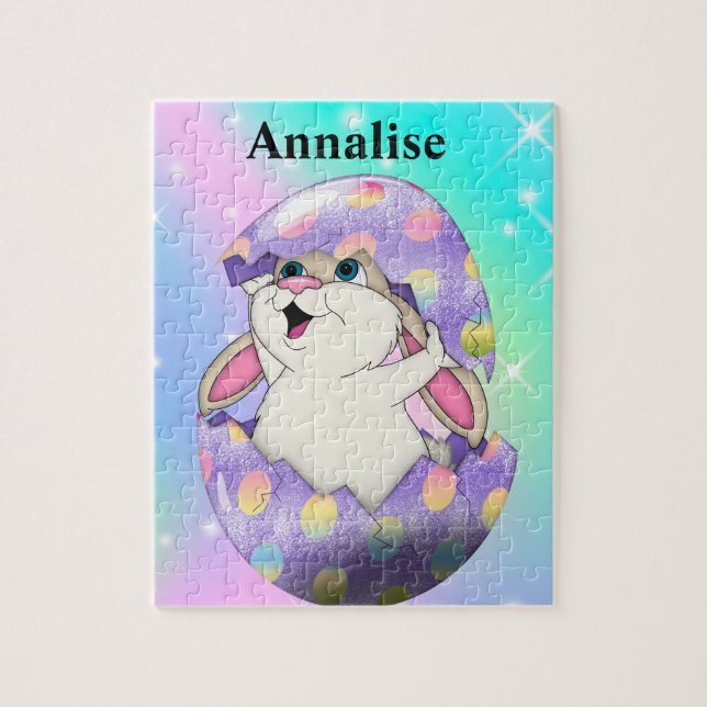 puzzle avec lapin (Vertical)