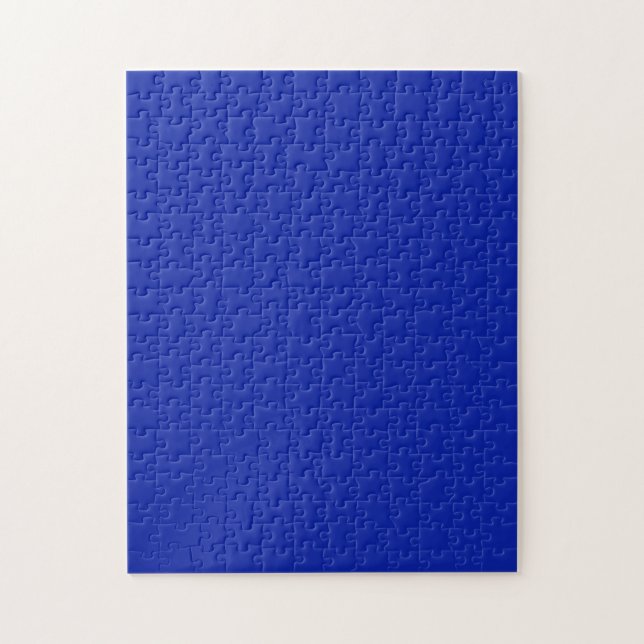 Puzzle avec l'Arrière - plan Royal Blue (Vertical)