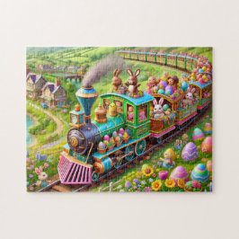 Puzzle Aventure du train de printemps de l'express du lap