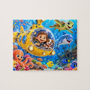 Puzzle Aventure sous-marine