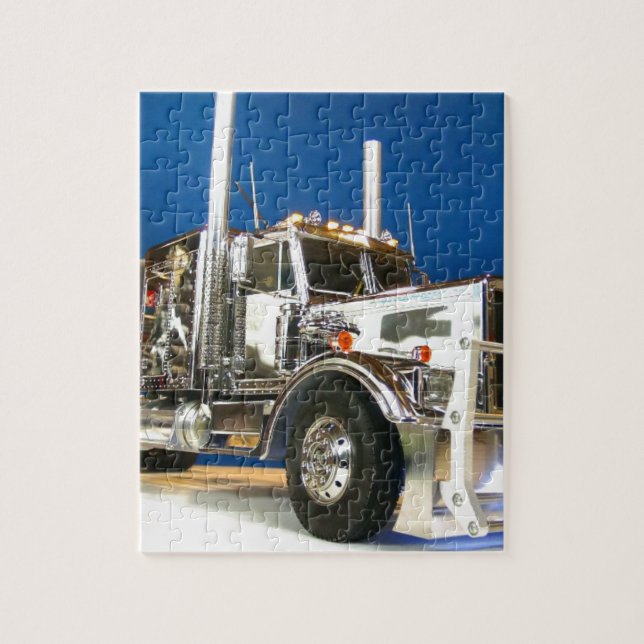 Puzzle AVENTURES de RC - de chrome de transporteur camion (Vertical)