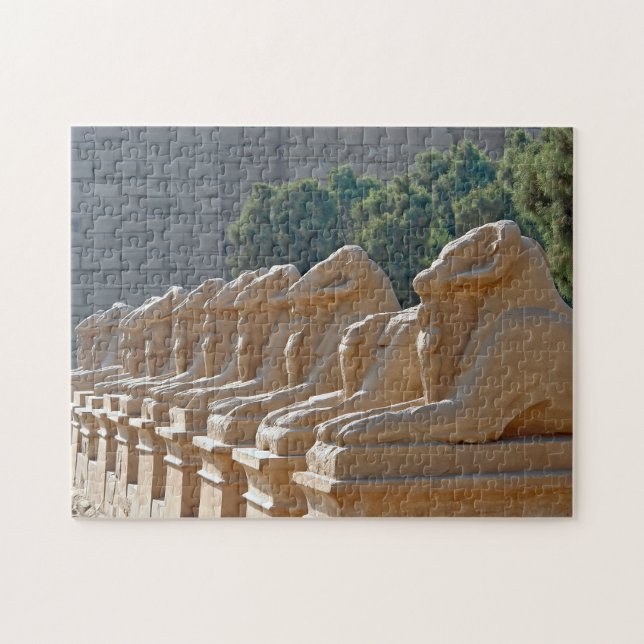 Puzzle Avenue des sphinx dans le temple de Karnak - Egypt (Horizontal)