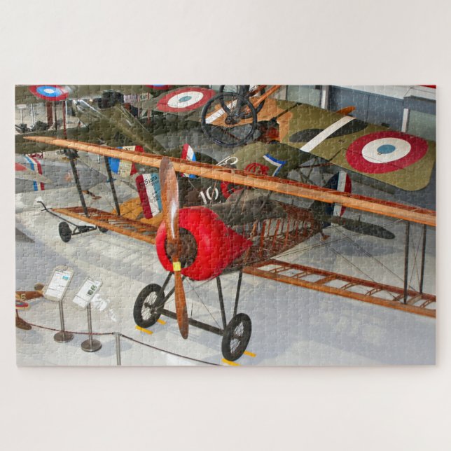 Puzzle avion vintage (Horizontal)
