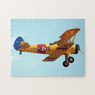 Puzzle Avion vintage