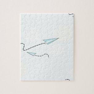Puzzle avions à papier