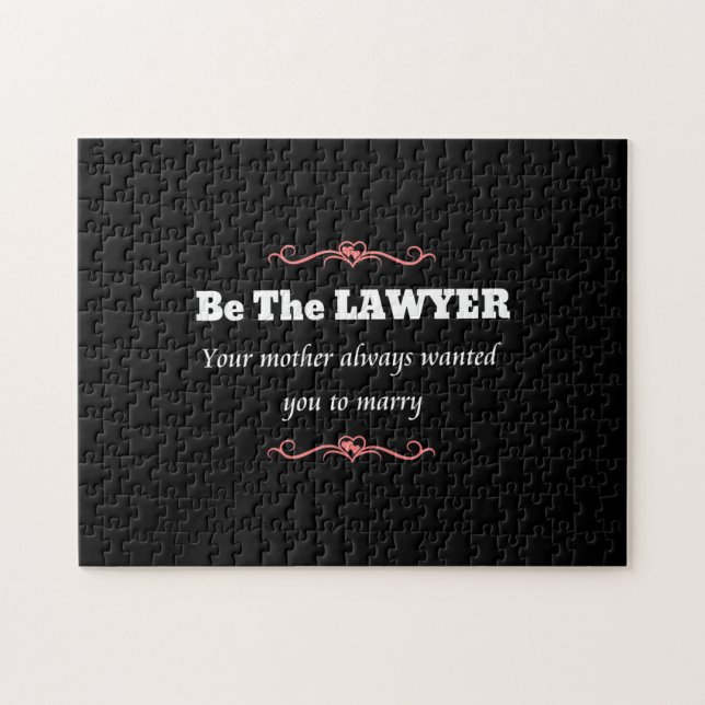 Puzzle Avocate de la Faculté de droit - Diplôme (Horizontal)