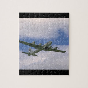 Puzzle B29, ciel bleu et avions de Clouds_WWII
