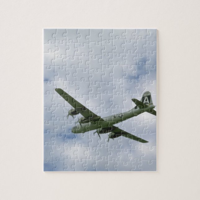 Puzzle B29 de dessous. (avions de plane_WWII (Vertical)