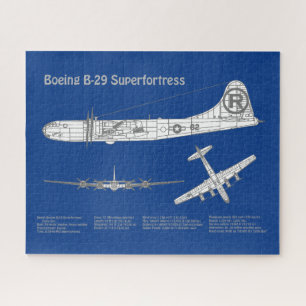 Puzzle B-29 Superforteresse - Plan directeur de l'avion A