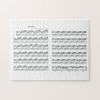 Puzzle Bach the Well Tempered Clavier Prealudium 1 C-dur