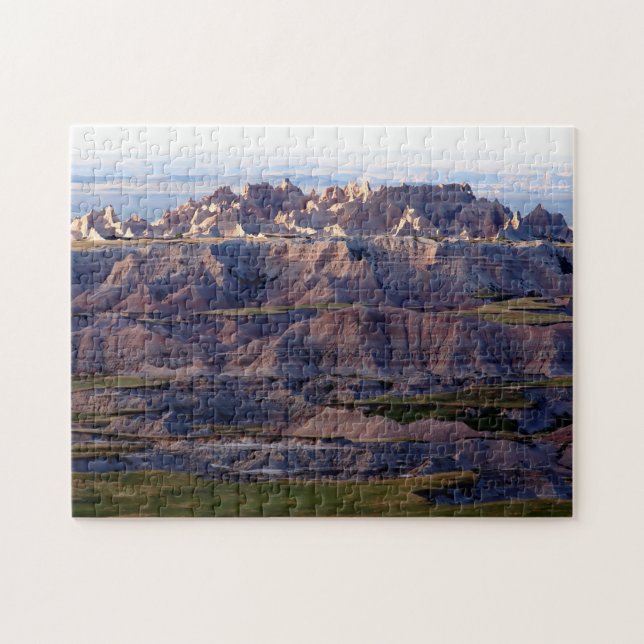 Puzzle Badlands Sunset Dakota du Sud. (Horizontal)