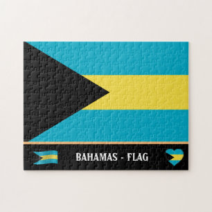 Puzzle Bahamas Drapeau et Bahamas pays / Bahamas