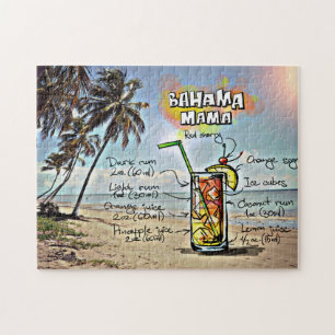 Puzzle Bahamas Mama Cocktail Drink Recette