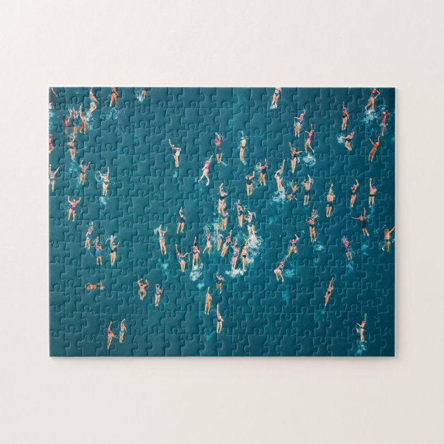 Puzzle baignade sport mer (Horizontal)