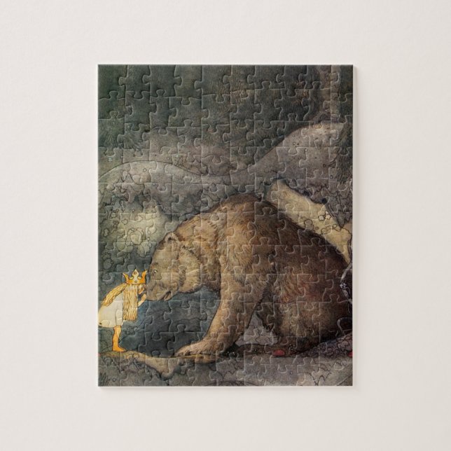 Puzzle Baiser d'ours (Vertical)