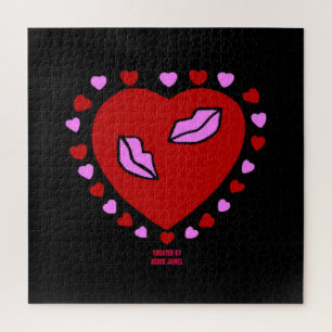 Puzzle Baisers Coeur 50,8 cm x 50,8 cm