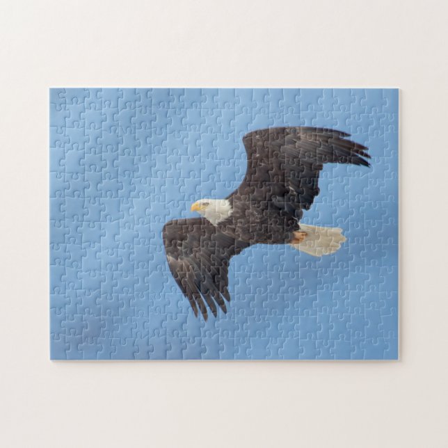 Puzzle Bald Eagle en vol (Horizontal)