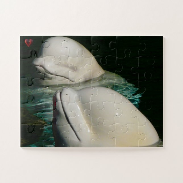 Puzzle Baleine de Beluga Alaska (Horizontal)