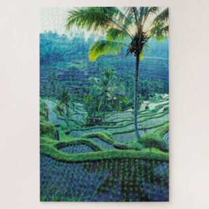 Puzzle Bali   Vue d'ensemble des rizières