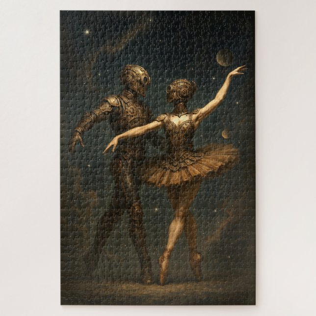 Puzzle Ballet spatial Steampunk (Vertical)