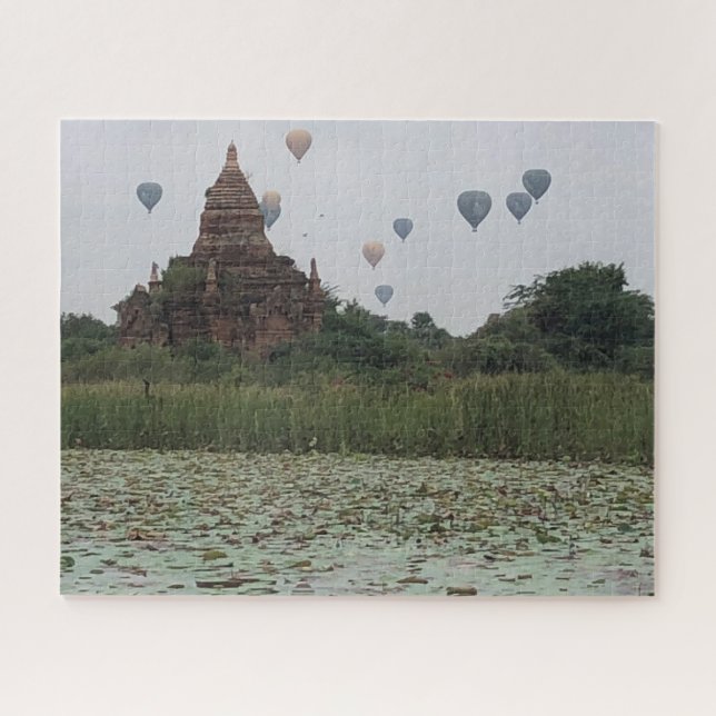 Puzzle ballons de stupa de Bagan (Horizontal)